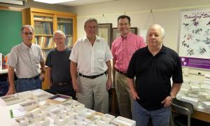 Cecil with UGCA colleagues
